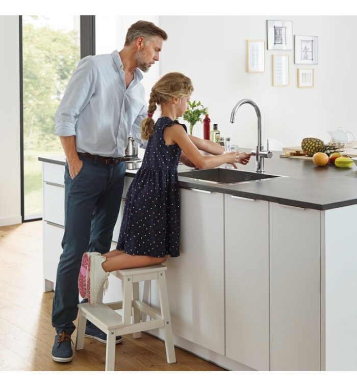 Кухненски смесител GROHE Blue Home Starter Kit 31455001 с C-образен чучур - Image 4
