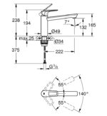 Кухненски смесител GROHE BauLoop 31706000 - Image 3